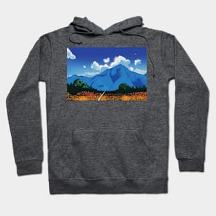 Hiroshi Nagai - ELV Alps by Hiroshi Nagai  - the mountain by Hiroshi Nagai Hoodie